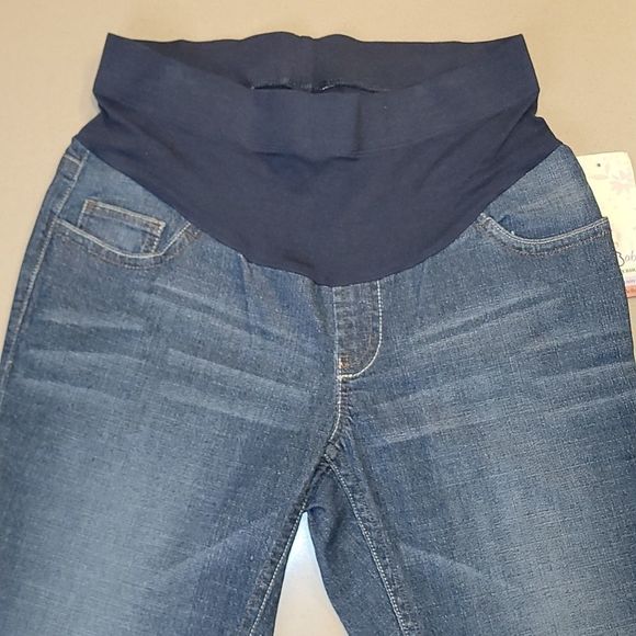 Oh Baby Mid Belly Bootcut Maternity Jeans - Picture 5 of 9